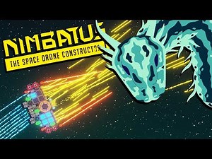 BUILDING DRONES and DESTROYING Space SNAKES! - Nimbatus Gameplay