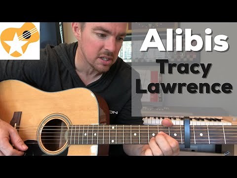 Alibis | Tracy Lawrence | Beginner Guitar Lesson