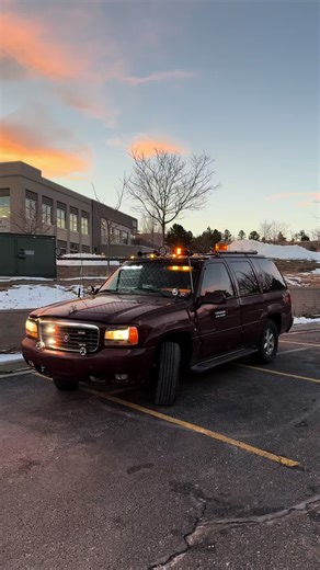 whoever said more rotatin lights, i gotchu #tornadotok #stormchasersoftiktok #stormchasing #cadillac #tornado My team, Typhoon-9 Storm Chasing, will be at this year's National Storm Chaser Summit, where i'll be displaying the Caddy! Also, Typhoon-9 is going all over the country in June chasing storms, but i'll be chasing way more than that! So follow and to get more storm and Caddy clips this season!