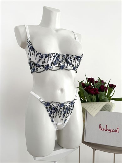 Open Cupless Plus Size Lingerie Uncencered, Crotchless Panties, Shelf Open Bra With Support for Large Bust and Micro Extreme String Bikini