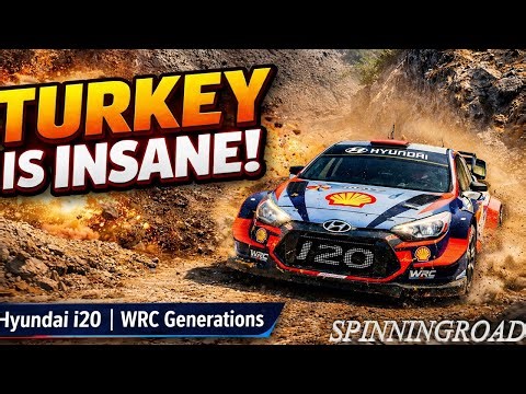 WRC Generations – Extreme Turkey Track with Hyundai i20 (So Intense!)