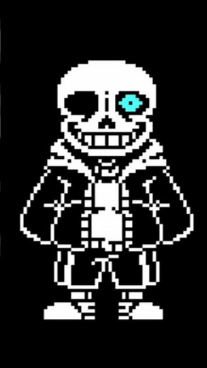 Sans and his blue eye. #undertale