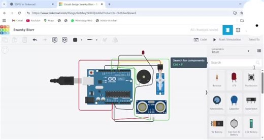 “Developed and simulated an Ultrasonic Radar System using Arduino, HC-SR04, SG90 servo motor, and a buzzer. The system performs a 180° sweep, acquires real-time distance measurements, and triggers… | Fazal Akbar