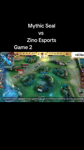 Mythic Seal vs Zino Esports Game 2