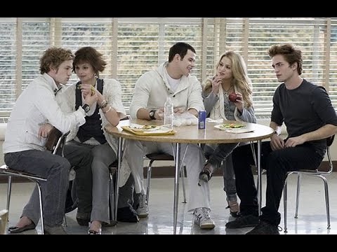 Cena do filme CREPÚSCULO - Primeiro encontro de Bella e Edward