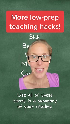 17K views · 214 reactions | English teacher tips, hacks, and solutions on my blog: laurarandazzo.com. What's your favorite low-prep assessment tool? #teach #teachers #teachersoffb #teachersoffacebook #English #Englishteacher #ela #secondary #teachertalk #teaching #middleschool #highschool #homeschool #studentteacher #firstyearteacher | Laura Randazzo | Facebook