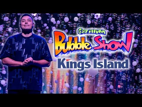 Kings Island 2025 GAZILLION BUBBLE SHOW Performance Highlights! BUBBLE MAGIC! Guinness World Record!