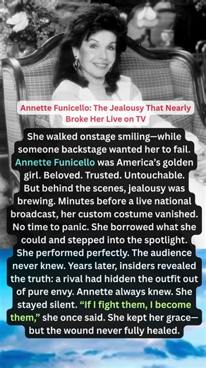 The Jealousy That Nearly Broke Annette Funicello Live on TV