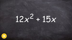 Learn how to factor a binomial using the box method