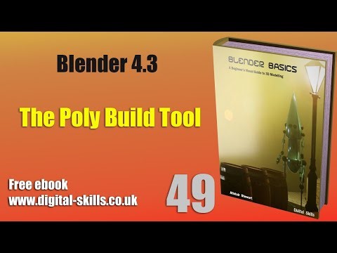 Blender for Beginners: The Poly Build Tool