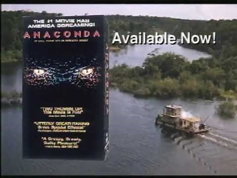 Anaconda VHS Release Ad (1997)
