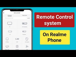 Remote Control Apps in Realme Phone.How to Get Remote Control System on Realme Mobile