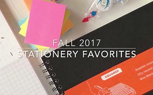 【studytee】Stationery favorites - fall 2017