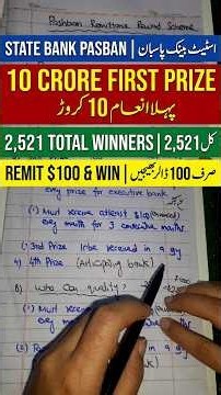 Pasban Remittance Scheme 2026 | Eligibility & Prize Details