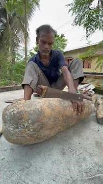 Handmade Eco-Friendly Musical Instrument from a Dried Gourd #amazing