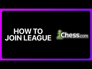 How To Join League In Chess.com Tutorial