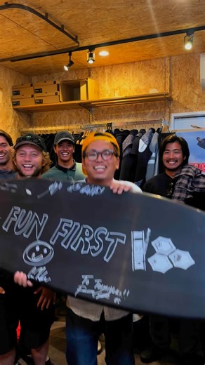 サーフアップ on Instagram: "チーム@cisurfboards_japan がサーフアップへ来て頂きました‼️ Ryderさん達を目の前にしてテンションMAX🔥🔥🔥 #サーフィン #波乗り #サーフボード #えっほえっほ"