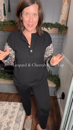 Leopard and Cheetah Print everything where are my stylish girls out there that love this! This ribbed top is so cute and comfortable !#cheetahprint #cheetahgirls #cheetahprinteverything #cutetops | Finds and Deals With Jess | Facebook