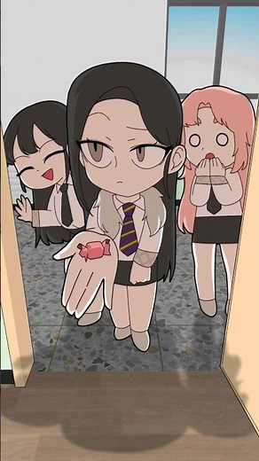 문 좀 열어봐... | Give me candy meme