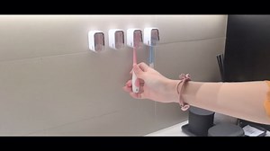 2 Pack Mini Toothbrush Holder Wall Mounted with Cover, Single Slot Toothbrush Storage Organizer for Shower, Compact Toothbrush Holders for Bathroom & Travel, Ideal for Family Tooth Brushes