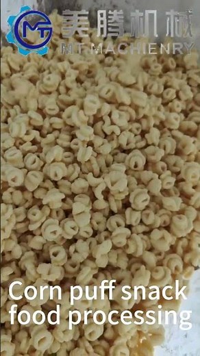 corn puff snack food processing Machine