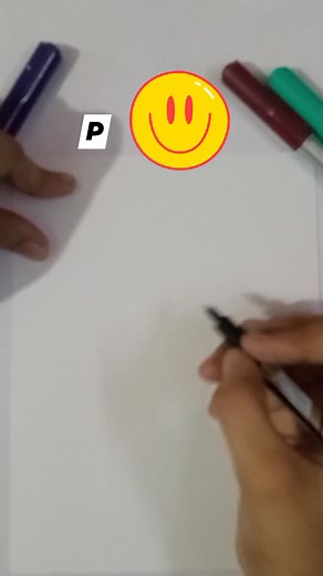 2.3K views · 19 reactions | Stylish Alphabet P #viralpainting #acrylicpainting #artwork #art #drawing #trendingvideo #LGart #leafdrawing #painting #domsbrashpen #sawan#eid#fbreel #fbviral #shorts #totorial #alphabet | LG Art | Facebook