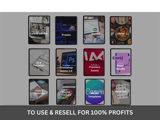 90 Million  Ultimate PLR MRR Bundle Ideal for Passive Income, Plr Mrr Digital Products, Master Resell Rights, All our PLR Digital Products