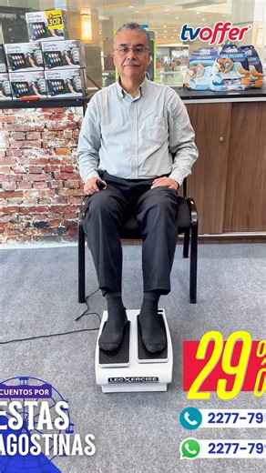 3.2K views · 12 reactions | LegXercise Pro activa el movimiento de tus piernas sin esfuerzo 例 Una plataforma que mejora la circulación, alivia la tensión y reduce la hinchazón mientras descansas.  Contáctanos por WhatsApp y empieza a cuidar tus piernas hoy mismo.  WhatsApp: https://wa.me/50222777999  www.grupotvoffer.com/gt  (502) 2277-7959  Tikal Futura | Metrocentro Villa Nueva | Portales | TVOFFER Guatemala | Facebook