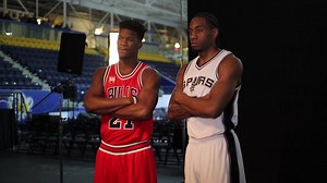 7K views · 157 reactions | Watch behind-the-scenes footage from our SLAM 197 cover shoot with Jimmy Butler and Kawhi Leonard. For more about the issue, go here: https://t.co/k9BLBJTBkE | SLAM | Facebook
