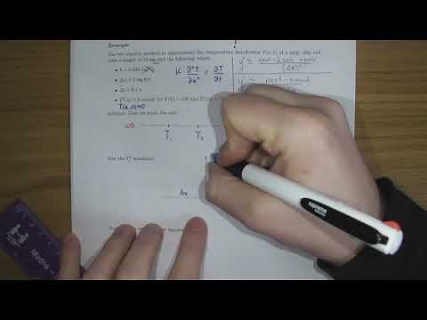 Heat Equation: Finite Differences Example I