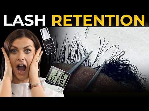 THE SECRET BEHIND LASH RETENTION - glues and humidity