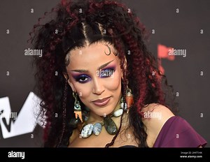 Doja Cat at the 2021 MTV Video Music Awards held at Barclays Center on September 12, 2021 in Brooklyn, NY Stock Photo - Alamy