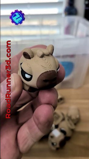 CapyBara has some problems #capybara #clicker #fidget #3dprinting #3dprinter