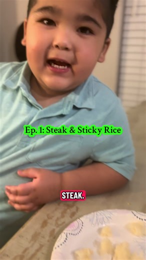Ep. 1 Welcome to “Godzilla Panda Bear Eats!” — where tiny tastebuds have BIG opinions! 🐼 Our very own Sebastian Solomon, a.k.a. Godzilla Panda Bear, is officially kicking off his foodie review series with his first-ever steak and sticky rice taste test! 🥩🍚 At just three years old, this little critic already knows what he likes — and he gave this one a solid ⭐️⭐️⭐️⭐️⭐️ review (plus a happy dance to seal the deal 😋). You’ll find all of his adorable (and honest) reviews under our new highlight: