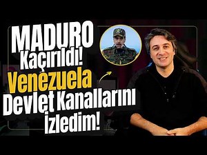 WHAT HAPPENS IF A DICTATOR IS KIDNAPPED? | What's Happening on Venezuelan State Television?