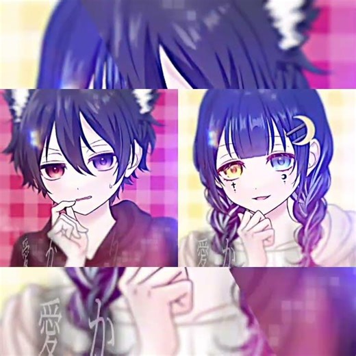 初期カプでやってみた #アイコンメーカー #自作編集 #オリキャラ