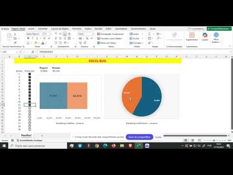 Excel 365's Bug (Progress Graph)