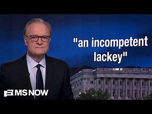 Lawrence: Only Trump could deliver Kash Patel’s bestiality madness into a Senate hearing room
