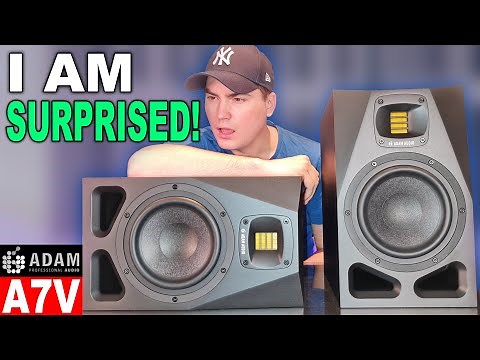 The BEST Monitors I've EVER tested! ADAM Audio A7V Review