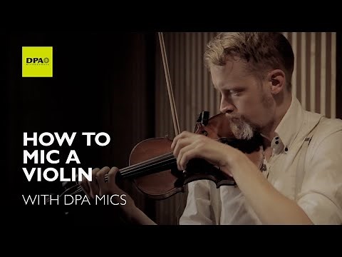 How to mic a violin