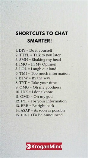 Chat 10x Faster with These 15 Secret Shortcuts! ⚡️ #LifeHacks #ChatSmarter #Efficiency