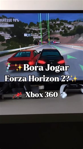 Ana Laura | Bê Games on Instagram: "Essa última reta foi tensa 😬 Forza Horizon 2 no Xbox 360 💚✨ . #forzahorizon2 #xbox360 #gameplay #gamergirl #gamer"