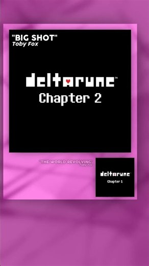 BIG SHOT VS THE WORLD REVOLVING 🎶 Which Deltarune song wins?