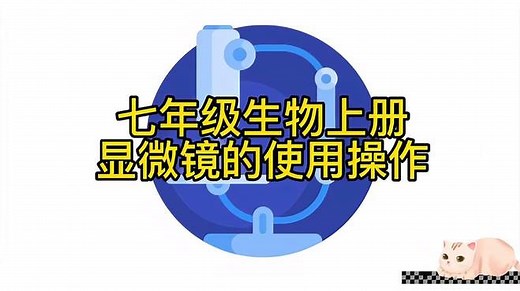 显微镜的使用步骤