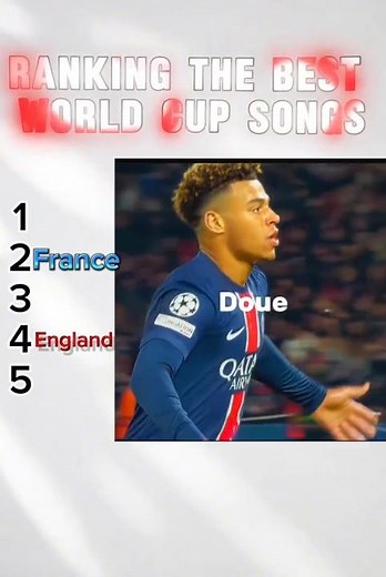 RANKING THE BEST WORLDCUP SONGS 2026 🔥 #brasil #edit #messi