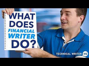 What Does a Financial Writer Do?