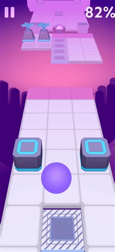 This Rolling Sky level was almost IMPOSSIBLE!⚽️#rollingsky