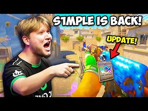 S1MPLE IS FINALLY BACK ON LAN! HUGE NEW UPDATE! CS2 Twitch Clips