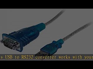 StarTech.com 1 Port USB to Serial RS232 Adapter - Prolific PL-2303 - USB to DB9 Serial Adapter Cabl
