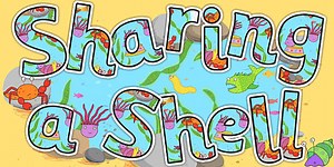 Display Lettering to Support Teaching on Sharing a Shell